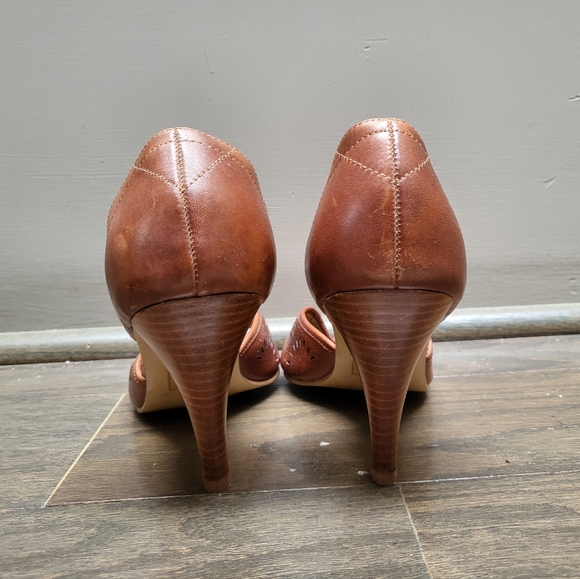 Spring heel - brown size 8.5 - Picture 2 of 9